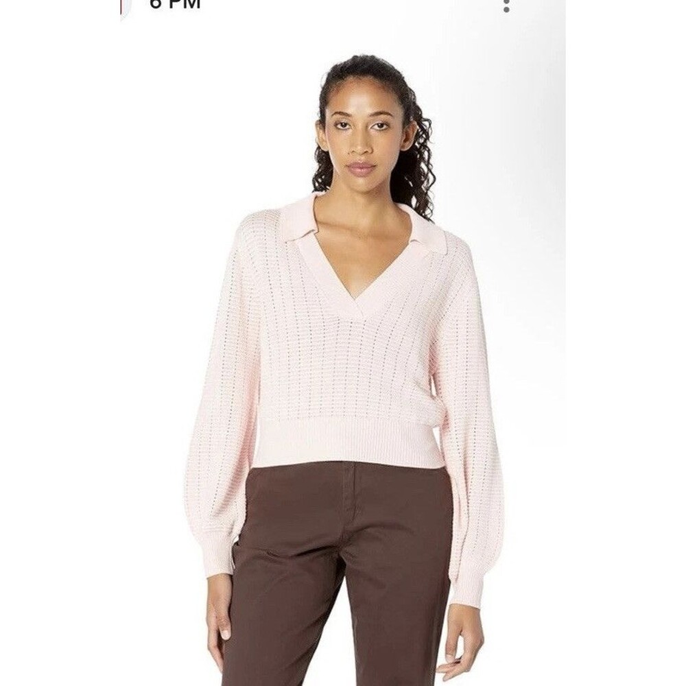 Eleven By Venus Williams Women’s Pink Cropped  Pullover